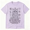 Funny Cat Anatomy Tshirt The Utimate Mechanical Kitty Unisex Women Clothing Tshirts Cotton Oversized Short Sleeve T Shirts Tops