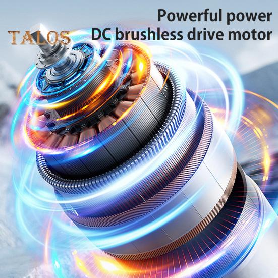 Ventilator de birou fără pale cu 6 moduri de viteză, flux de aer puternic, design compact, portabil, reîncărcabil, răcire silențioasă, ventilator cu pulverizare