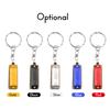 SWAN Keychain Harmonica 4 Holes 8 Tones Key of C Small Harmonica Decoration Mini Music Instrument for Beginners Students
