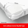 L-Shaped Transparent Baby Safety Corner Guards for Tables and Cabinets