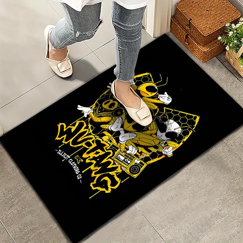 Wutang Clan Carpet Rug For Living Room Bedroom Home Sofa Decoration Kids Play Nonslip Floor Mat