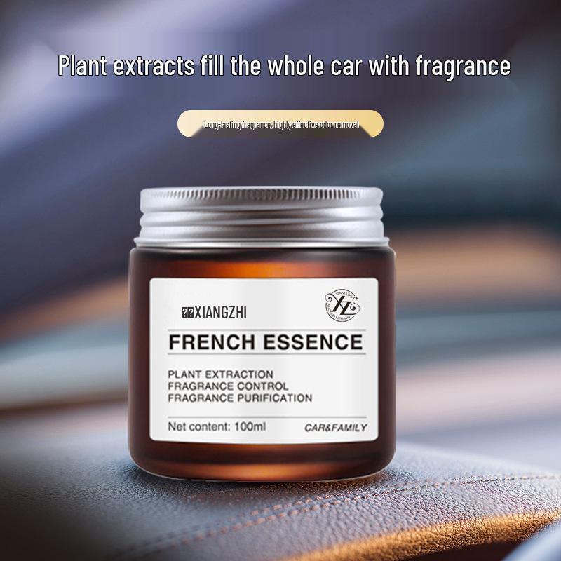 Premium Gardenia Scent Car Air Freshener Balm for Deodorizing and Aromatherapy