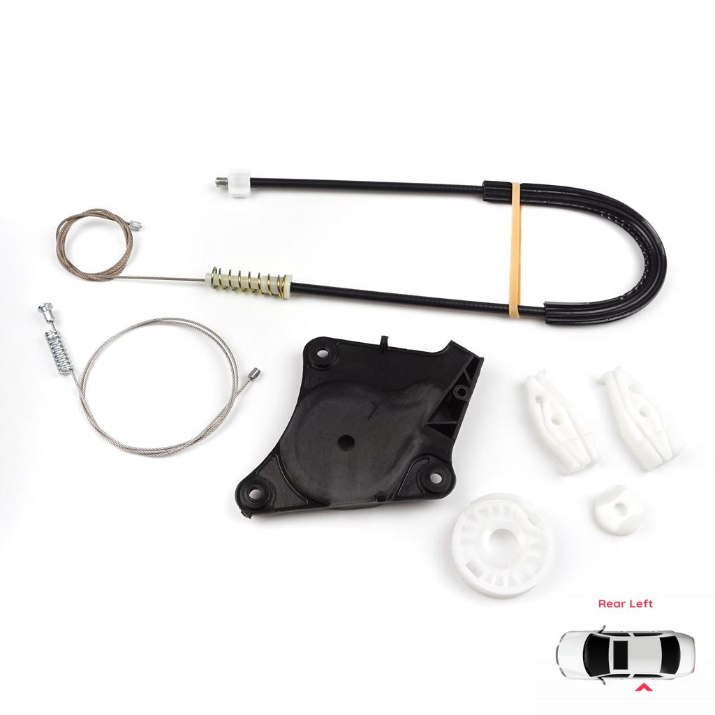 EWR790 Reparationssats för Elfönsterhiss Bak Vänster för VW New Beetle 1Y7 2-dörrars Cabriolet CC 2003-2010 1Y0898291
