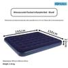 1Pcs Inflatable Air Mattress Air Bed, Quick Inflation Valve, Flocked Surface Thick Durable Portable Travel Camping Guest Bed