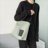 Fashion Trend Simple Womens Canvas Bag Waterproof Versatile Crossbody Bag One-shoulder Large-capacity Shoulder Bag For Lady Girl