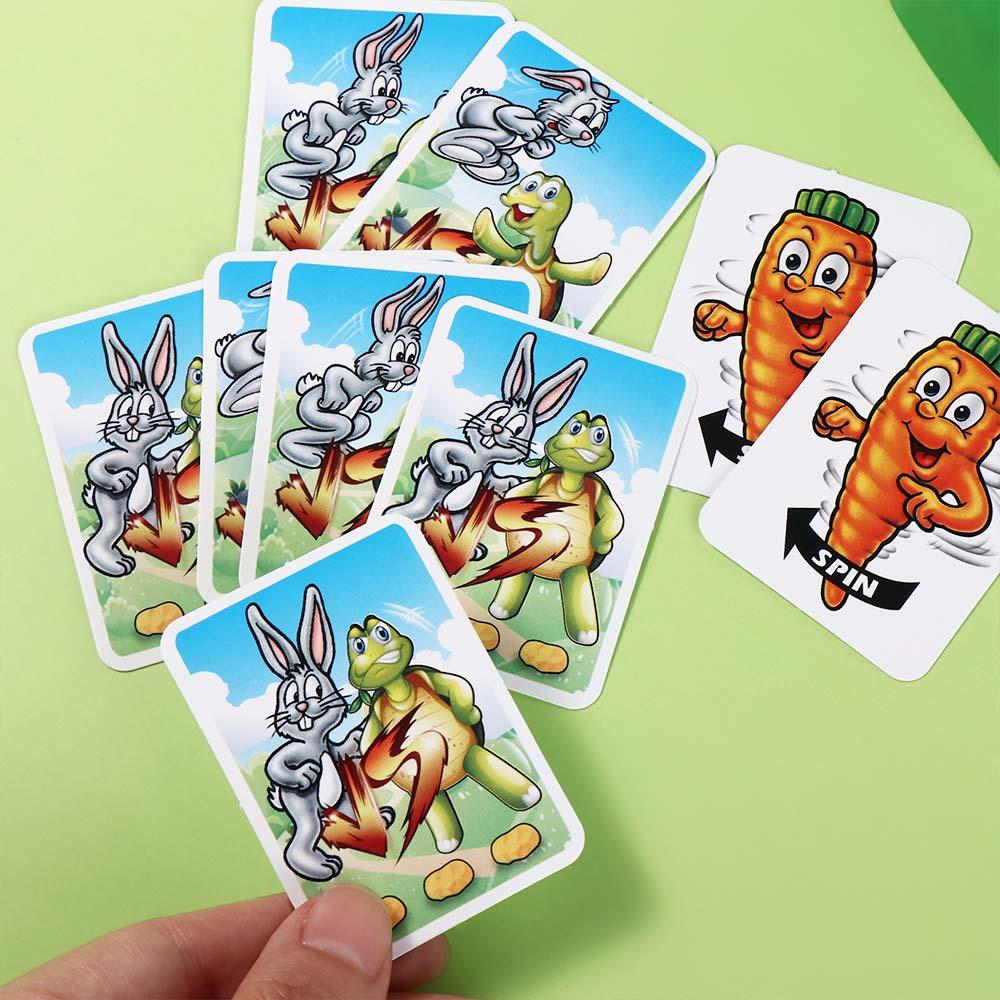 Country Competitive Trap Rabbit Cross Country Toy Bunny Bunny Board Game  Kids Party Game