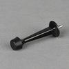 2pcs Simple Zinc Alloy Door Stopper Rubber Safety Buffer Damper Wall Mount Durable Wall Door Protector Home Hardware
