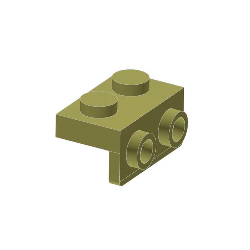 50 pièces 99781 Support 1 x 2 - 1 x 2 Briques Collections Vrac Modulaire GBC Jouets Pour Technique MOC Ensemble Blocs de Construction Compatible