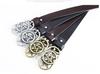 Men's Trendy Five-Star Leather Belt - European & American Celtic Classic Design