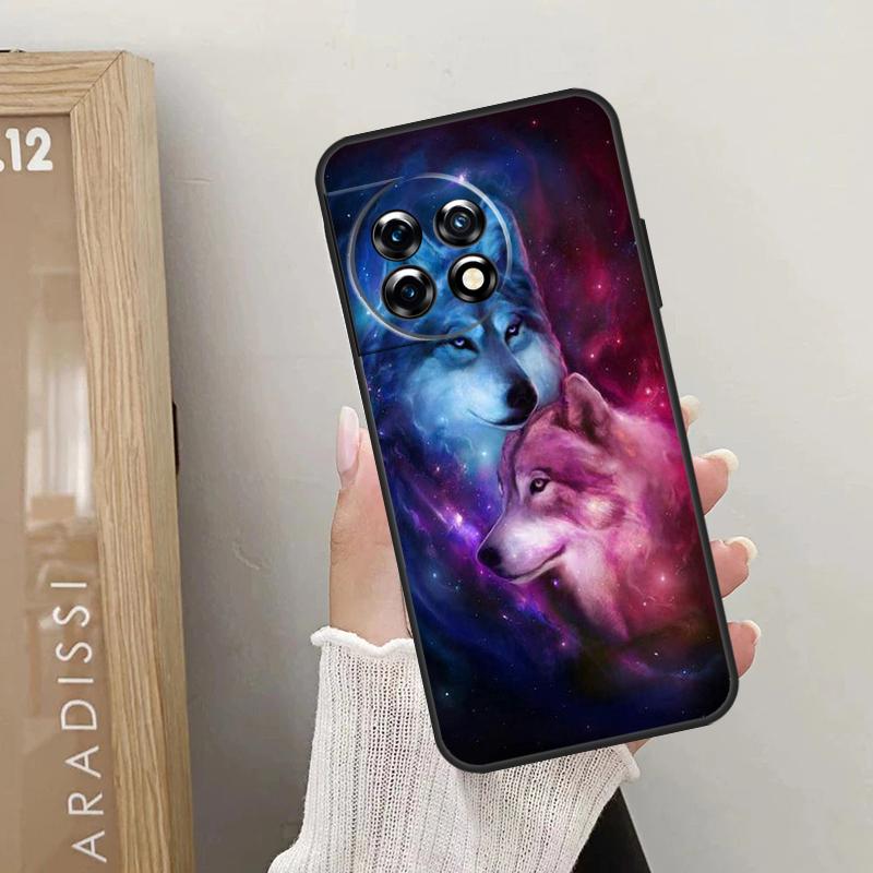 Animal Wolf Galaxy Case For OnePlus Nord 5 CE 3 4 Lite N20 N30 OnePlus 13T 13R 12R 10T 10R 10 11 12 13 15 Cover