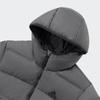 Adidas Casual Comfortable Warm Hooded Down Jacket Men Jackets Dark-Gray JW6776