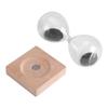 Magnetic Sand Timer Hourglass,   Glass Sand Timer with Magnetic  , Funny   Desk Decoration Display