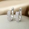 Vintage Punk Exaggerate Simple Niche Design Personality Circle Toroidal Metal Earrings for Women Paty Jewerly GIfts Daily Wear