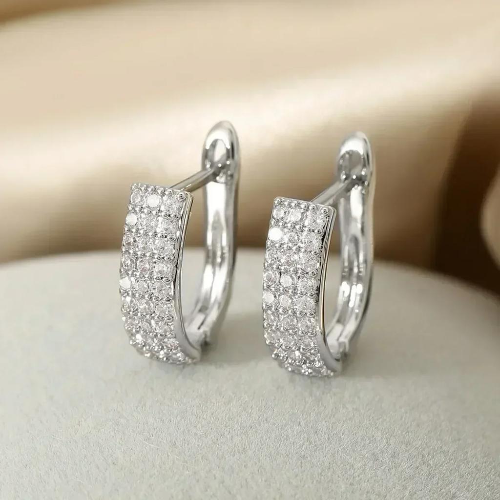Vintage Punk Exaggerate Simple Niche Design Personality Circle Toroidal Metal Earrings for Women Paty Jewerly GIfts Daily Wear
