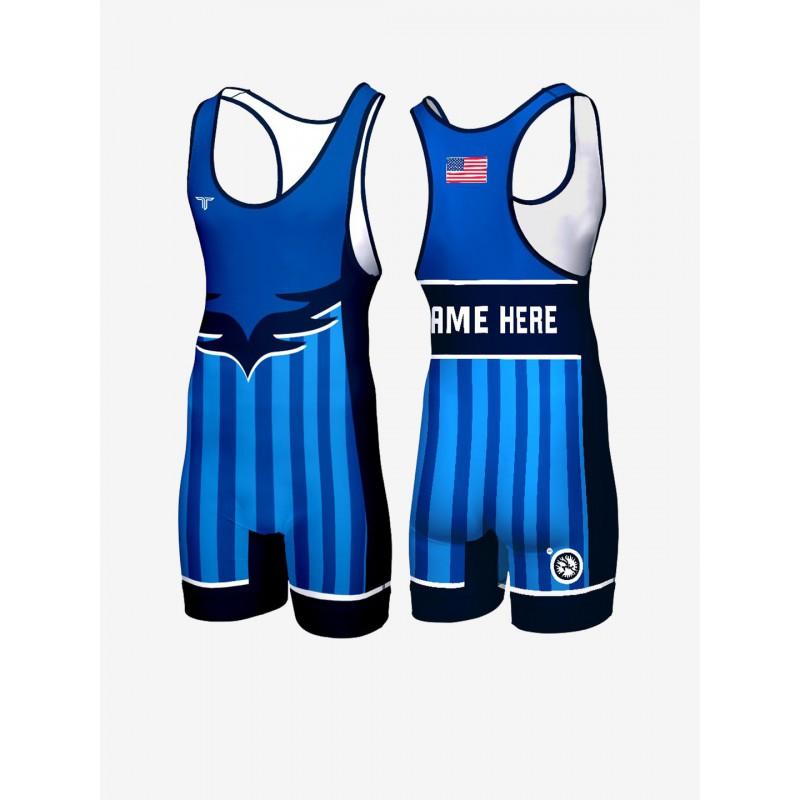 Wrestling Singlet Compression Athletic Suit Weightlifting Training Quick Dry Breathable Lightweight