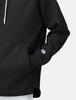 Champion Long Sleeve Stretch Warm Techweave Terry Hooded Sweatshirt with Script Logo, C3-WS107-090-M