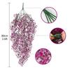 UV Resistant Fake Flowers Vine Design Golden Bell Willow Plastic Fake Plant  Parties Decor