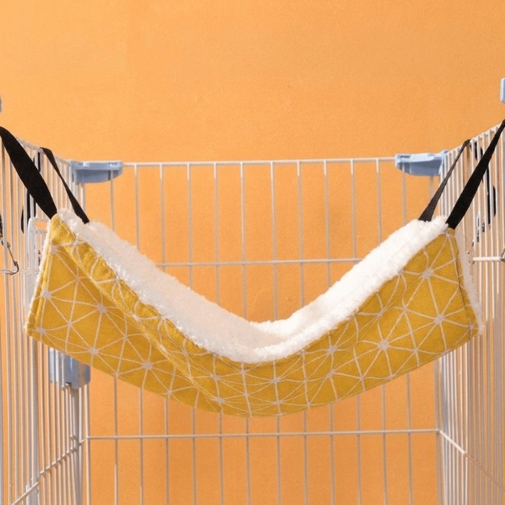 Breathable Cat Hammock Adjustable Cat Rest Pad Cat Sleep Bed Hanging Cat Bed Pet Cage Use