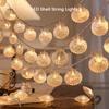 Seashell Starfish LED String Lights, 20 LEDs USB Powered Night Light, for Bedroom Party Camping Decor Create Coastal Ambiance