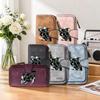 Biker Print Long Wallet Forever Multi Card Case Fashion Leisure Portable Durable
