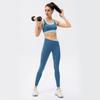 Women's High-Impact Integrated Contrast Yoga Sports Bra Vest