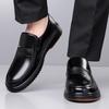 Fashion British Solid Color Fashion Soft Leather Shoes for Men Spring Summer New Designer Loafers Male Hallow Breathable Dress Shoes Man