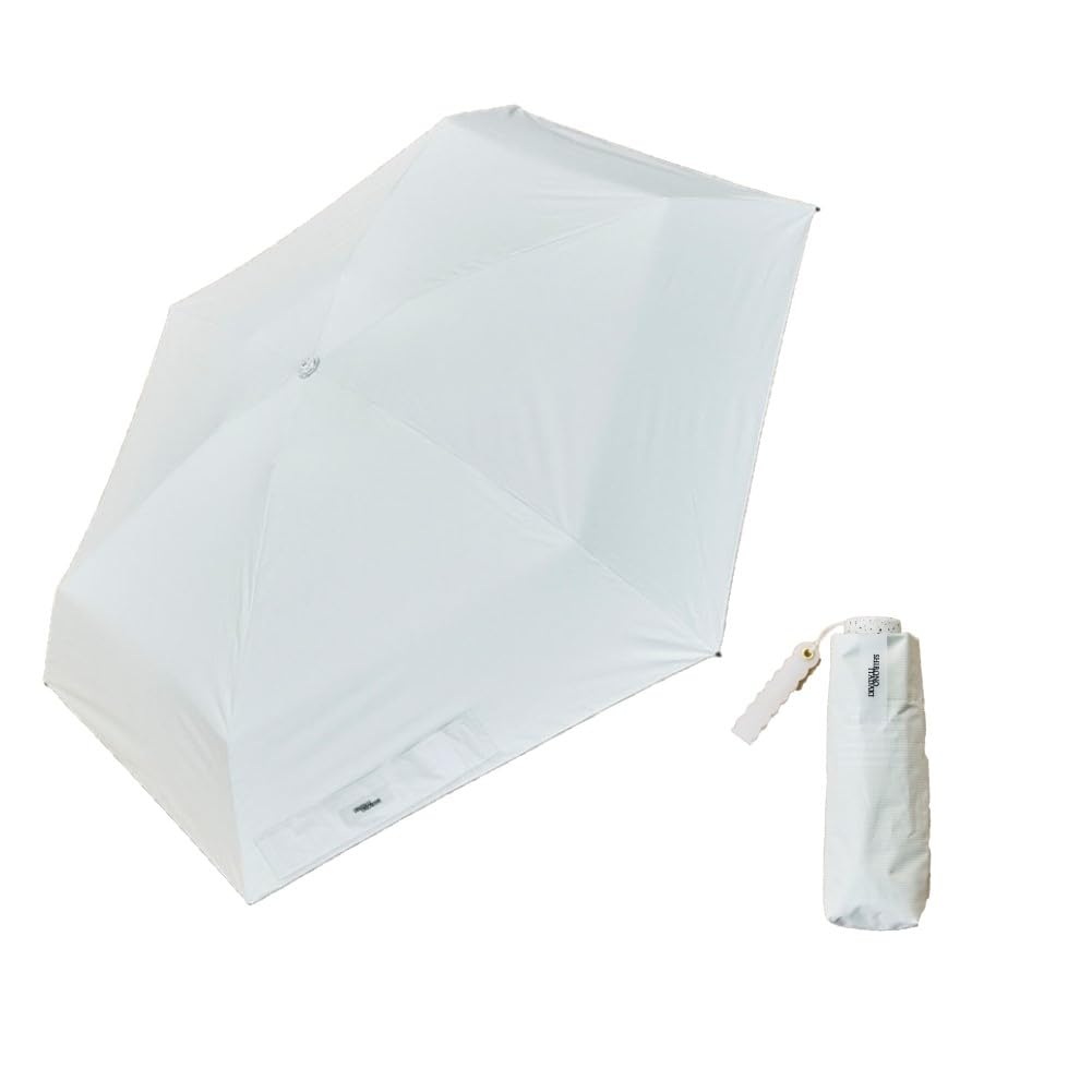 Ogawa Folding Parasol and Rain Lightweight and UV Protection Light Manual 5 Gift Item Women's (Sun Umbrella), Compact, 100% & Blocking,