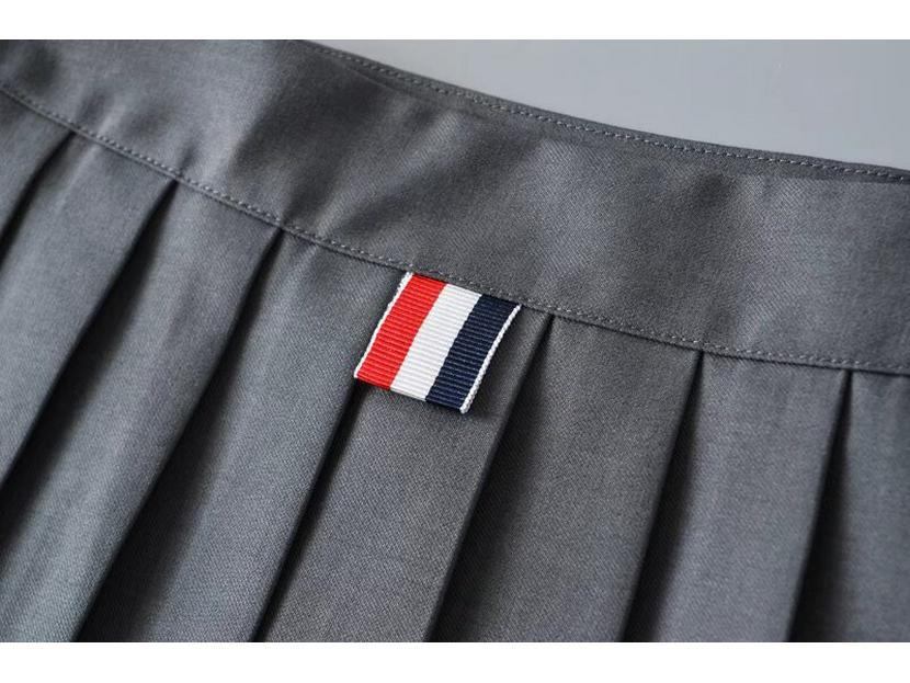 2025 Autumn American Hot Girl High-Waisted Pleated A-Line Mini Skirt