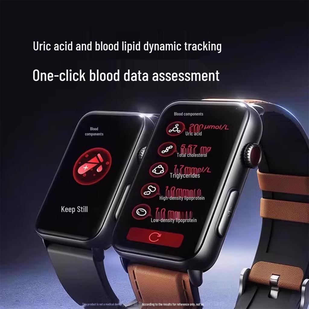 DIDO R50 Smart Bracelet: Health Monitoring with Blood Pressure, ECG, Heart Rate, Blood Oxygen, Sleep Tracking, Bluetooth Call, and SOS Trend Alerts.