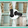 10 Set 2 Inch Barn Door Spacers Kit Sliding Replacement Barn Door Rail Track Hardware Wall Spacers with Screws for Connecting Track Connection Device