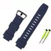 Rubber Wrist Strap For Casio PROTREK PRG-260/270/550/250 PRW-3500/2500/5100 Replacement Black Bracelet 18mm Silicone WatchBands