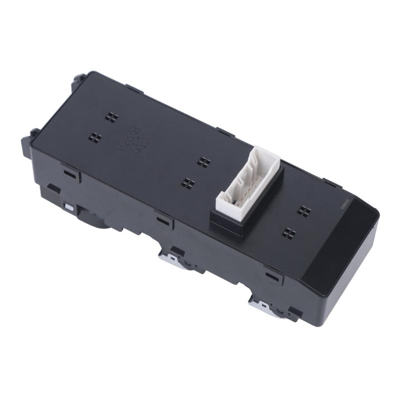 Driver Window Switches Button Panel for Replacement Use, 4 Button Layout with Upper Lock Buttons, ABS Housing, Part 93571D4000 for Repair Work