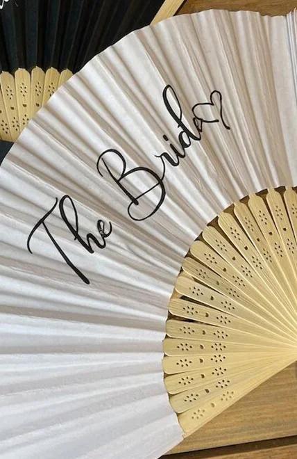 

веер для невесты подружки невесты летний пляжный бассейн свадьба помолвка выходные на Бали девичник свадебный душ медовый месяц подарок