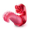 New 4 in 1 Women Tongue Swing Thrusting Dildo Vibrator Clitoris Nipple G-spot Pussy Stimulator Vagina Anal Masturbator Sex Toys for Couples Waterproof