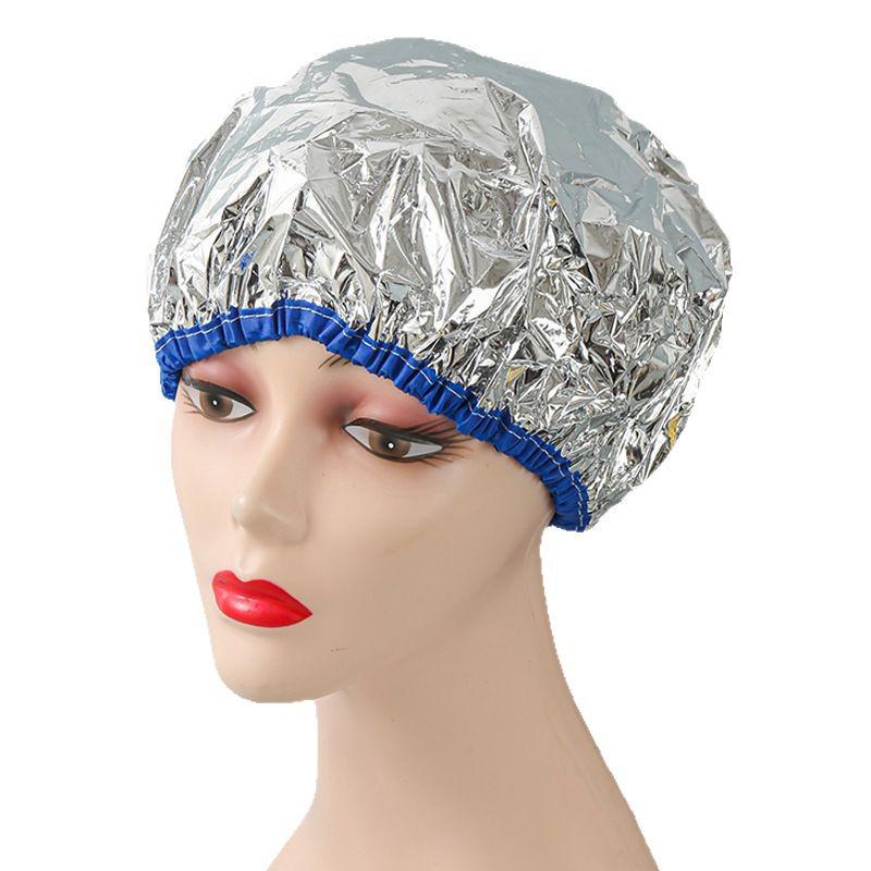 Waterproof Disposable Aluminum Foil Hair Steaming Cap for Perming and Shower