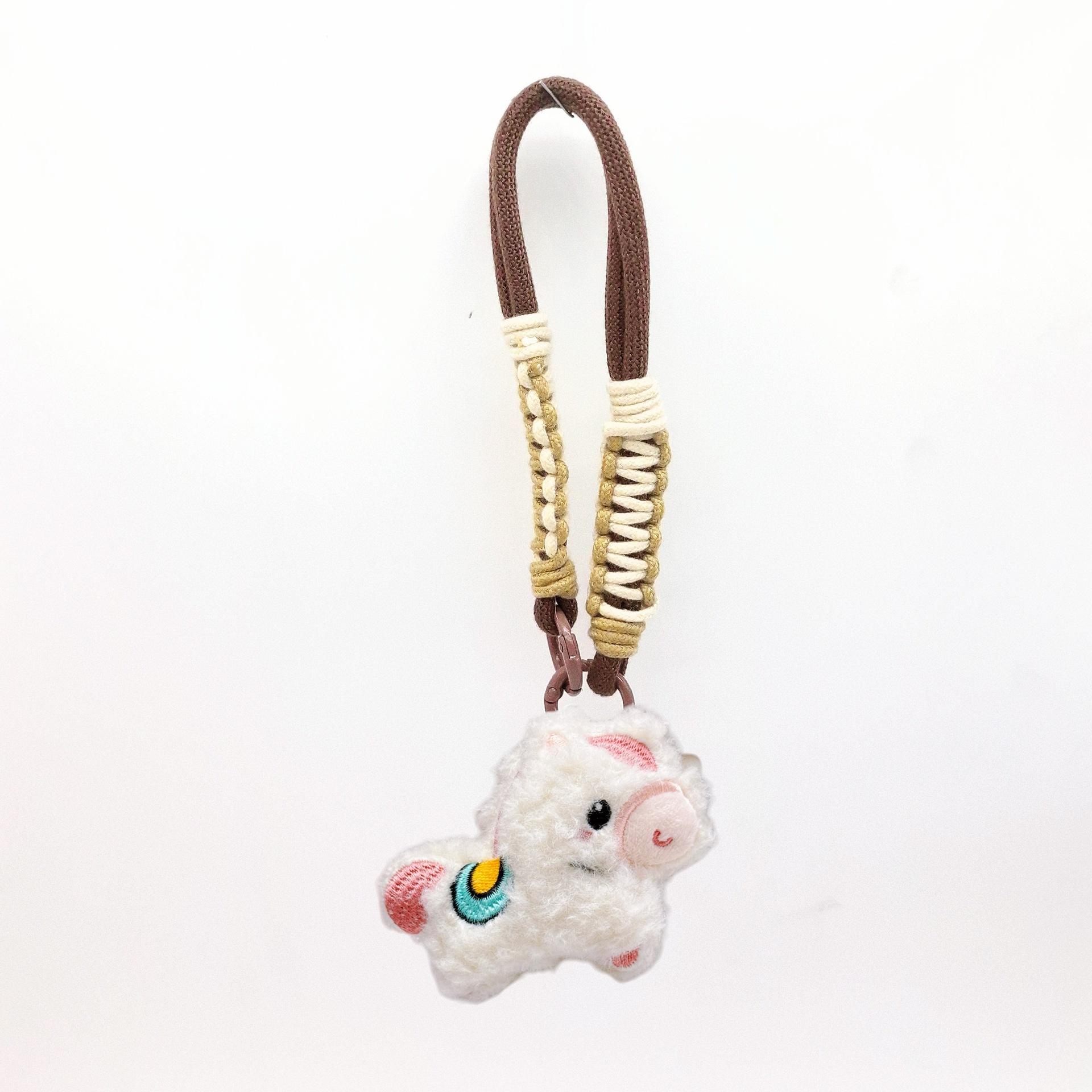 

Плюшевый кулон-пони, Маленькая кукла-сумка, Брелок-подвеска, Счастливая лошадка, Пищащая маленькая игрушка, Уличный тренд белый