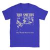T-shirt Unisex The Smiths Crazy Cotone T-shirt Manica Corta T-shirt Girocollo Abbigliamento Taglie Forti