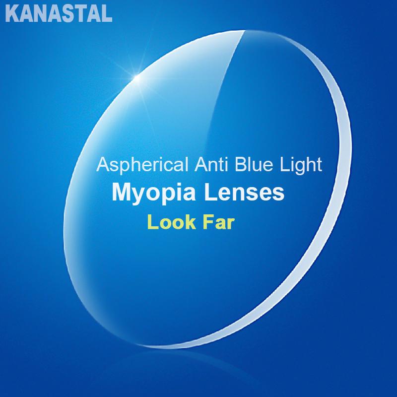 

1.56 1.61 1.67 Prescription Optical Lenses Anti Blue Light Myopia Presbyopic Lenses Blue Light Blocking Reading Glasses Lenses 1.56