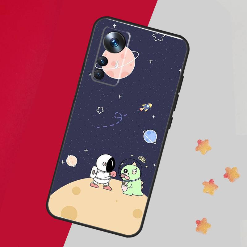 Cute galaxy Astronaut Case For Xiaomi 15 14 13 Ultra 11T 12T 13T 14T Pro Cover For POCO X7 X6 X3 X5 F5 F6 F7 Pro