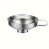 Kitchen Funnel with Wide Mouth and Handle, Suitable for Wide Mouth and Regular Mouth Jars, Suitable for Cooking Oil
