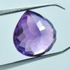 Natural Purple Tanzanite Loose Gemstone 12.45 Ct Pear Cut for Jewelry Making and Gem Collections