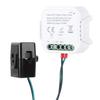 Smart Home Energy Monitor Single Phase Meter Consumption Monitor Real-Time Data Display for Solar PV System Monitoring Compatible with   Smart App