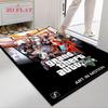 Tappeto Tappeto Poster GTA per Soggiorno Camera da Letto Casa Decorazione Divano, Tappetino Antiscivolo per Giochi Bambini