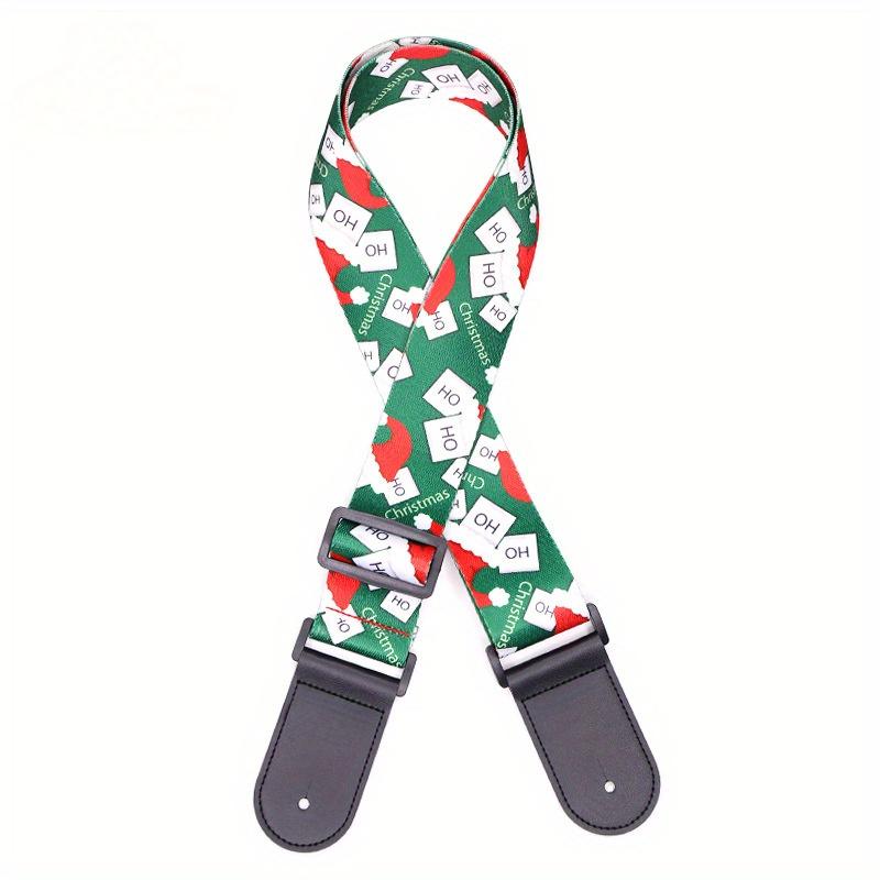 1 pc  Acoustic Guitar Strap Electric Guitar Straps with Leather Ends Adjustable Classical Guitar Straps