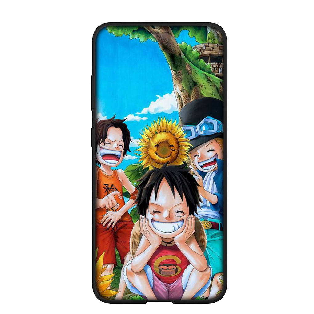 Handyhülle für Samsung Galaxy S24 S23 iPhone 15 14 Xiaomi Redmi Note 13 12 11 8 10 9 Pro Max X XR OPPO A15 Huawei Anime Luffy Gear 5 One Piece Cover