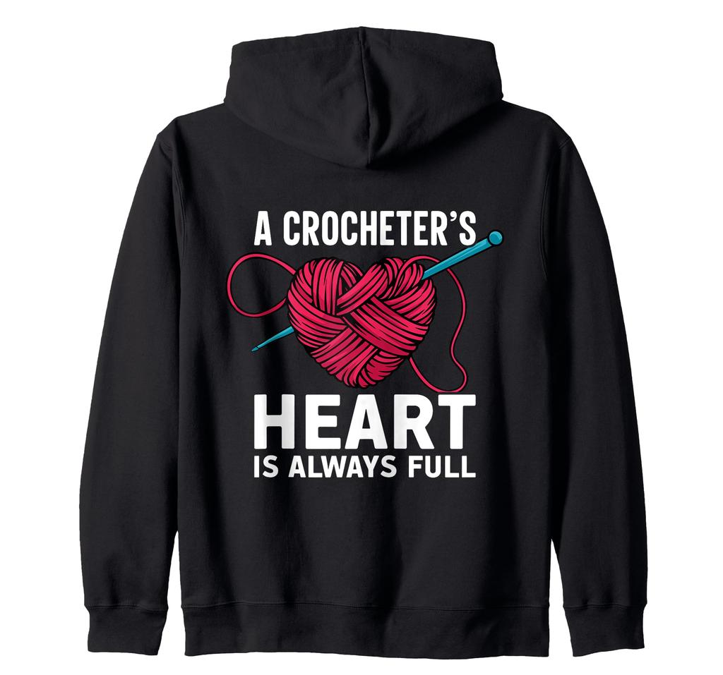 Crochet Crochet Zip Hoodie