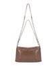 NickNicole Nicole Square Shoulder Mini Chain BagBrown