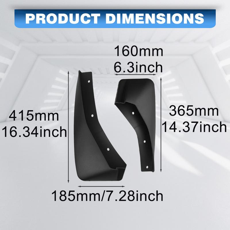 For BYD Shark 6 2024 2025 2026 Car Wheel Mud Flaps Splash Guards MudFlaps Front Rear Fender Mudguards Protector