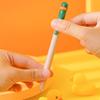 4pcs Writing Pen, Cute And Funny Styling Pen Creative Rotating Gel Pen Chicken Pressing Gel Pen 0.5mm Black Office Supplies