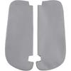 Sun Visor Cover, Replacement Gray Leather Cover Skin Compatible with Dodge RAM 1500 2500 1994-2001